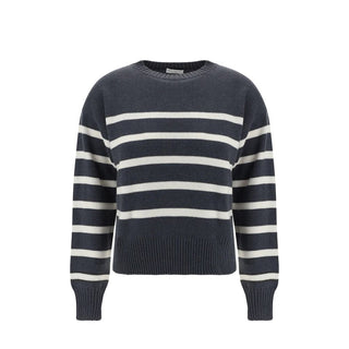 Brunello Cucinelli Gray Cashmere Cashmere Sweater