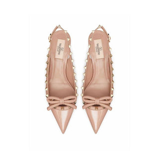 Valentino Garavani Beige Calfskin Pumps