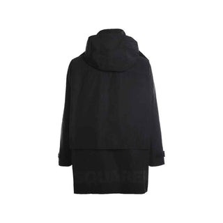 Dsquared² Black Nylon Shell Jacket
