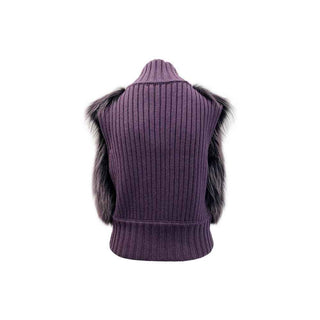 Fabiana Filippi Gray Merino Wool Jackets And Coat