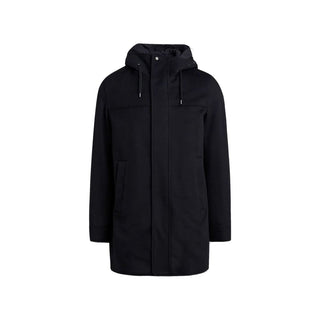 Herno Black Cashmere Coat