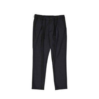 Herno Gray Wool Casual Pants
