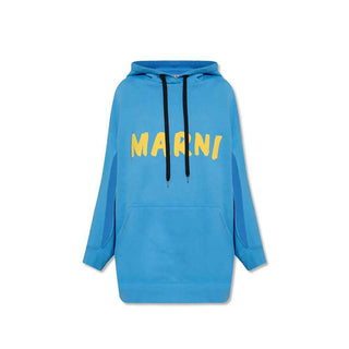 Marni Blue Cotton Sweatshirt