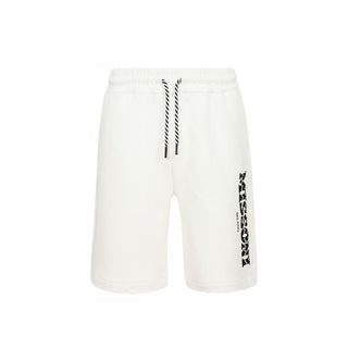 Missoni White Cotton Bermuda Shorts