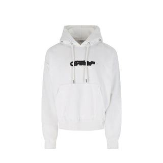 Off-White White Cotton Sweatshirt