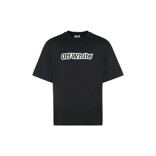 Off-White Black Cotton T-Shirt