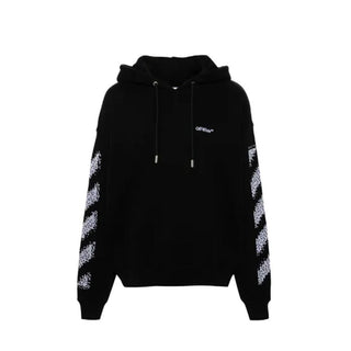 Off-White Black Cotton Sweatshirt