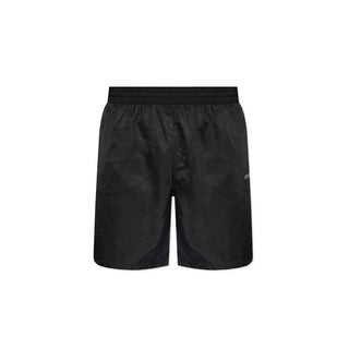 Off-White Black Polyester Shorts