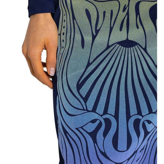 Stella McCartney Blue Polyamide Midi Skirt