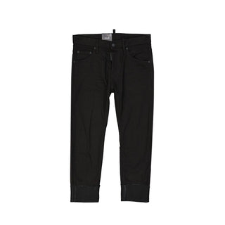 Dsquared² Black Cotton Jeans Denim