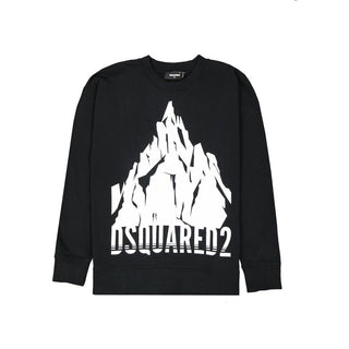 Dsquared² Black Cotton Sweatshirt