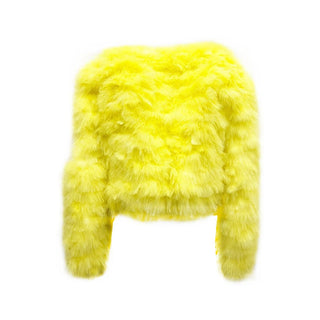Dsquared² Bicolor Feather Bomber