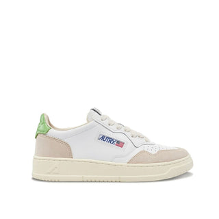 Autry White Leather Low Top Sneakers
