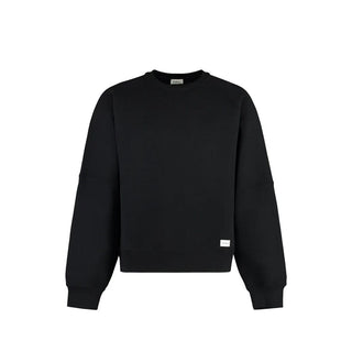 Saint Laurent Black Cotton Sweatshirt