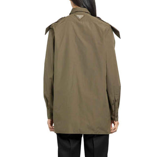 Prada Bicolor Cotton Shirt