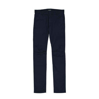 Balmain Blue Cotton Casual Pants