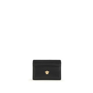 Versace Black Calf Leather Bos Taurus Wallet