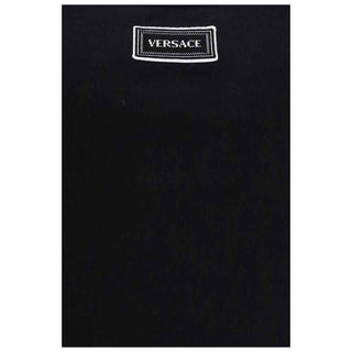 Versace Black Cotton Top