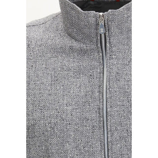 Brunello Cucinelli Gray Linen Bomber
