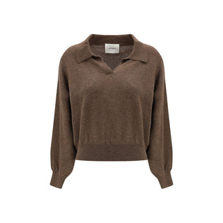 Lisa Yang Brown Cashmere Sweatshirt