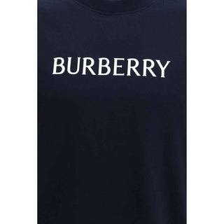 Burberry Blue Cotton T-Shirt