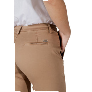 Liu Jo Beige Cotton Chino Pants