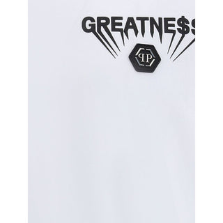 Philipp Plein White Cotton T-Shirt
