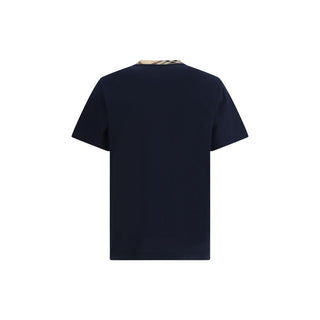 Burberry Blue Cotton T-Shirt