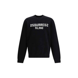 Dsquared² Black Cotton Sweatshirt
