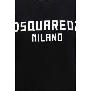 Dsquared² Black Cotton Sweatshirt