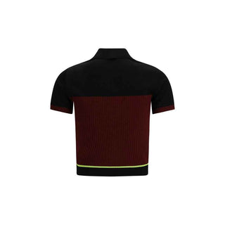 Casablanca Multicolor Viscose Polo Shirt