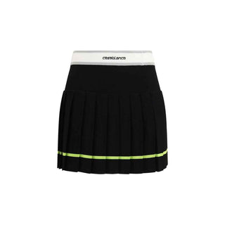 Casablanca Black Viscose Mini Skirt