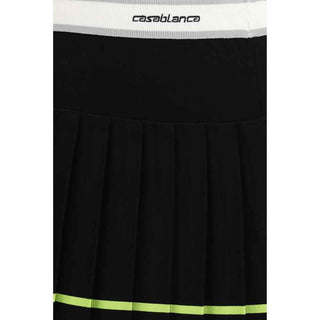 Casablanca Black Viscose Mini Skirt