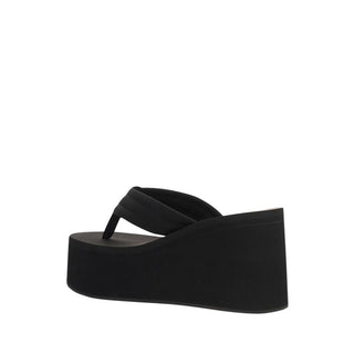 Coperni Black Polyamide Platform Sandals