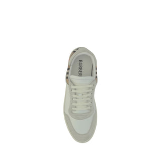 Burberry White Rubber Sneakers