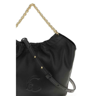 Coccinelle Black Calf Leather Bos Taurus Shoulder Bag