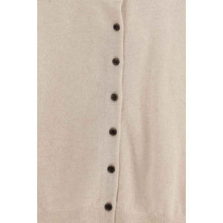 Lisa Yang Cream Cashmere Cardigan