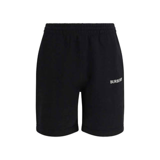 Burberry Black Cotton Bermuda Shorts