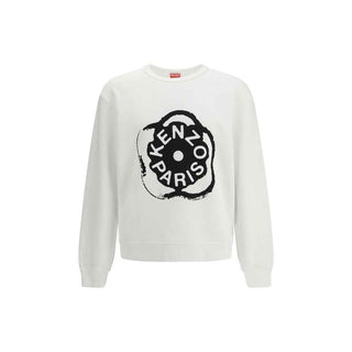 Kenzo White Cotton Sweatshirt
