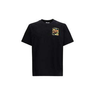 Casablanca Black Cotton T-Shirt