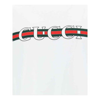 Gucci White Cotton T-Shirt