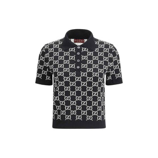 Gucci Black Wool Oves Aries Dress Shirt