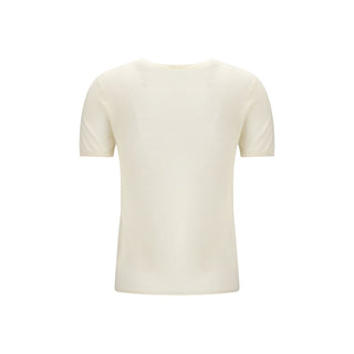 Lisa Yang White Cashmere T-Shirt