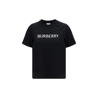 Burberry Black Cotton T-Shirt