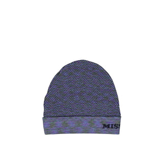 Missoni Purple Wool Beanie