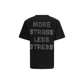 PINKO Black Cotton T-Shirt