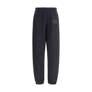 Alexander Wang Black Cotton Joggers (Workout Pants)