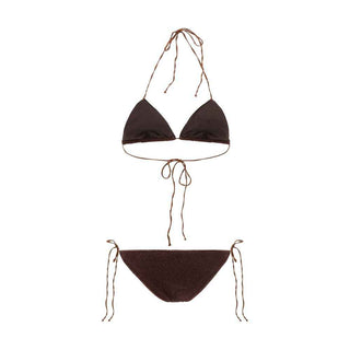 Oséree Brown Elastane Bikini