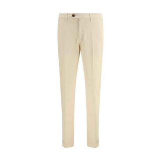 Brunello Cucinelli Cream Cotton Pants