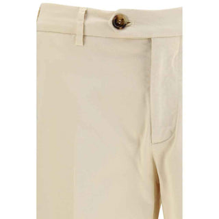 Brunello Cucinelli Cream Cotton Pants